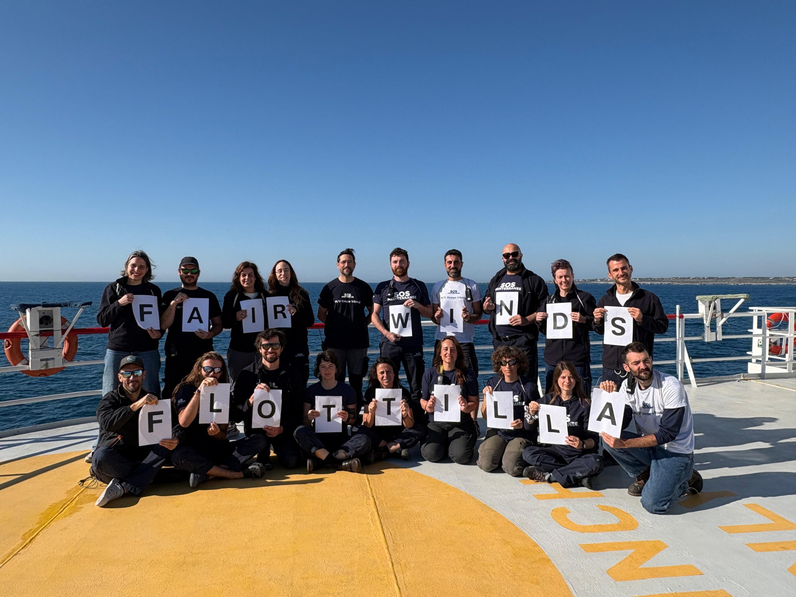 SOS MEDITERRANEE: sostegno alla Flotilla, speranza di umanità solidarietà e azione concreta